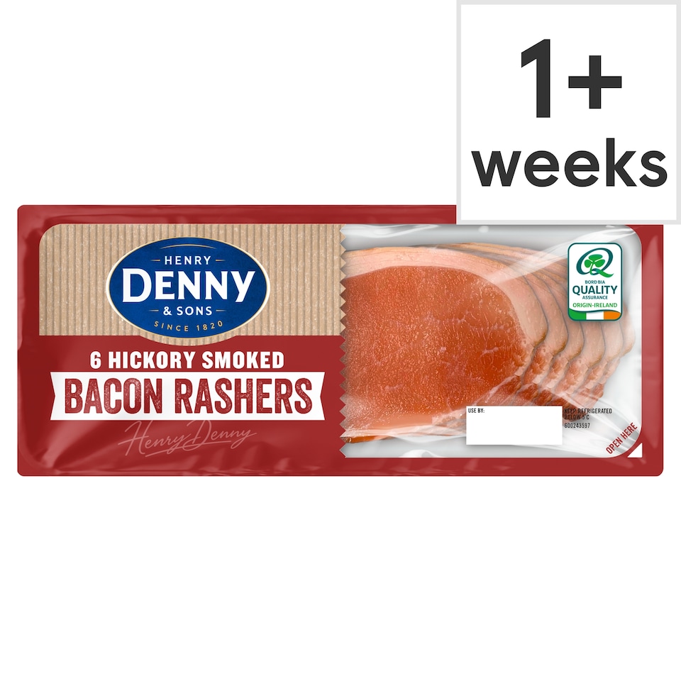 Denny Cap Hickory Rashers 200Gx10