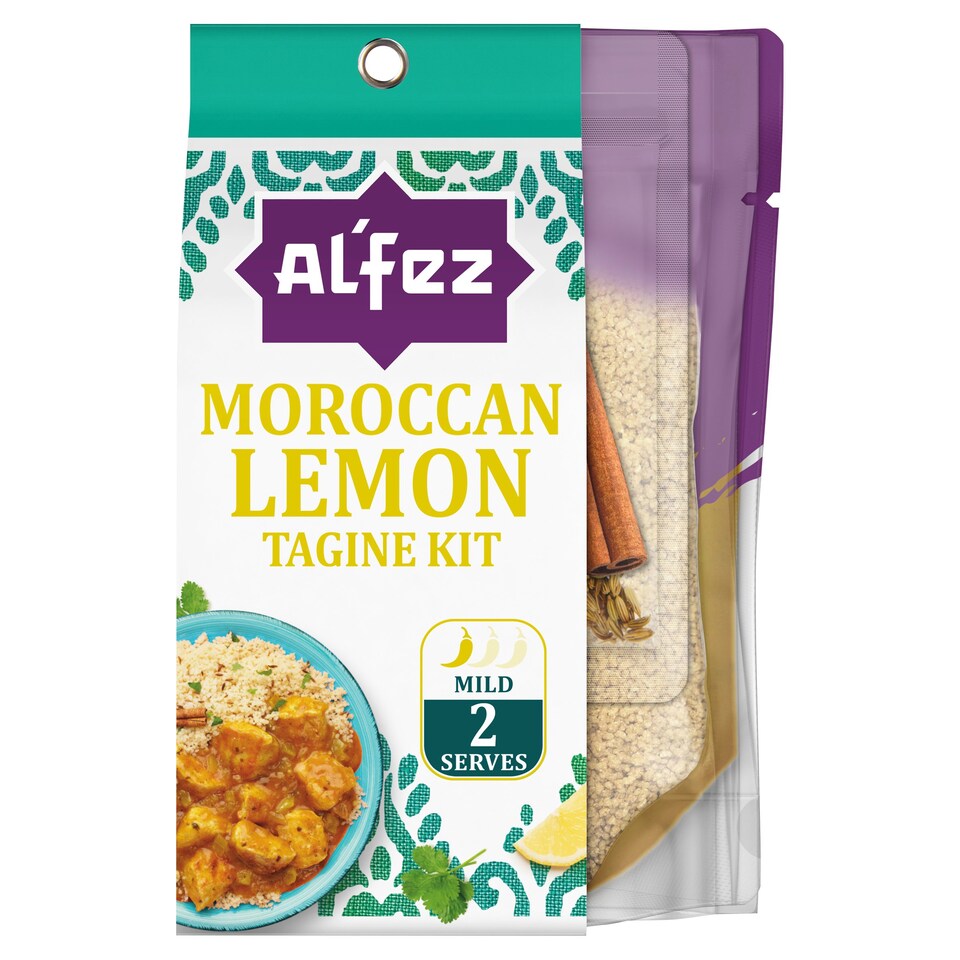 Al'fez Moroccan Style Lemon Tagine Meal Kit 370G Tesco Groceries
