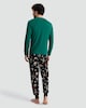 image 3 of F&F Pure Cotton Happy Howlidays Top and Cuffed Joggers Pyjamas in Multi