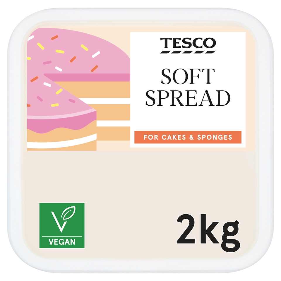 Tesco Soft Baking Spread 2Kg