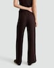 image 3 of F&F Textured Wide Leg Co-ord Trousers in Chocolate