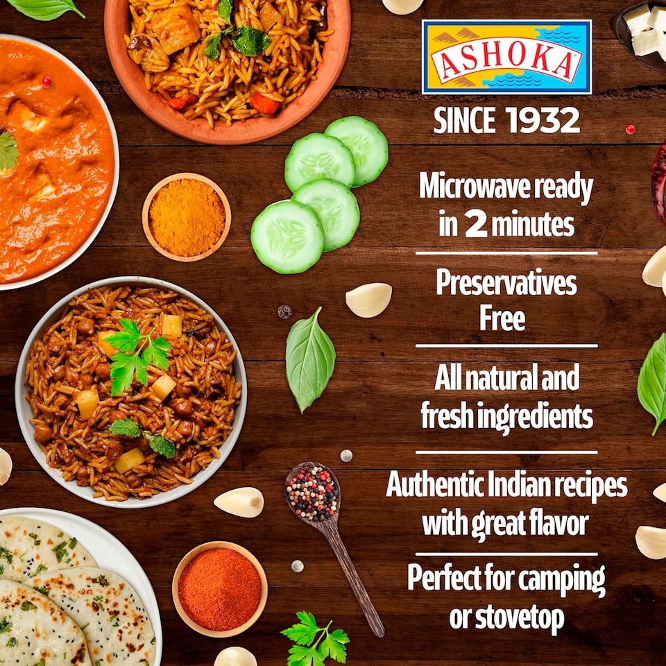 image 1 of Ashoka Heat & Eat Bombay Biryani 280G