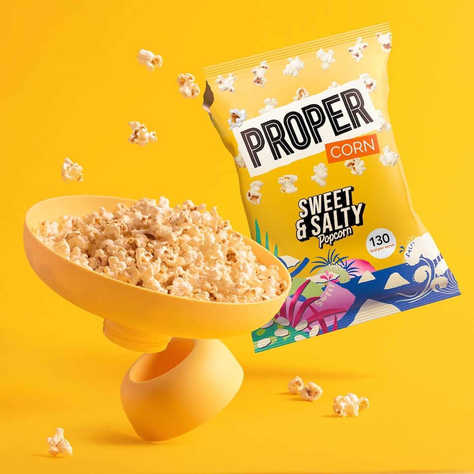 image 1 of Proper Sweet & Salty Popcorn Sharing Bag 90g