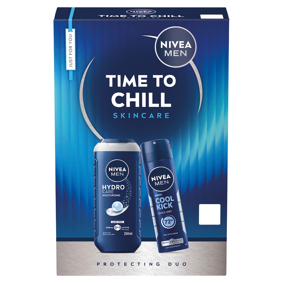 NIVEA MEN TIME TO CHILL SKINCARE GIFT PACK