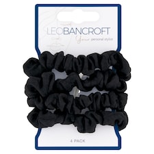 Leo Bancroft Mini Scrunchies 4 Pack