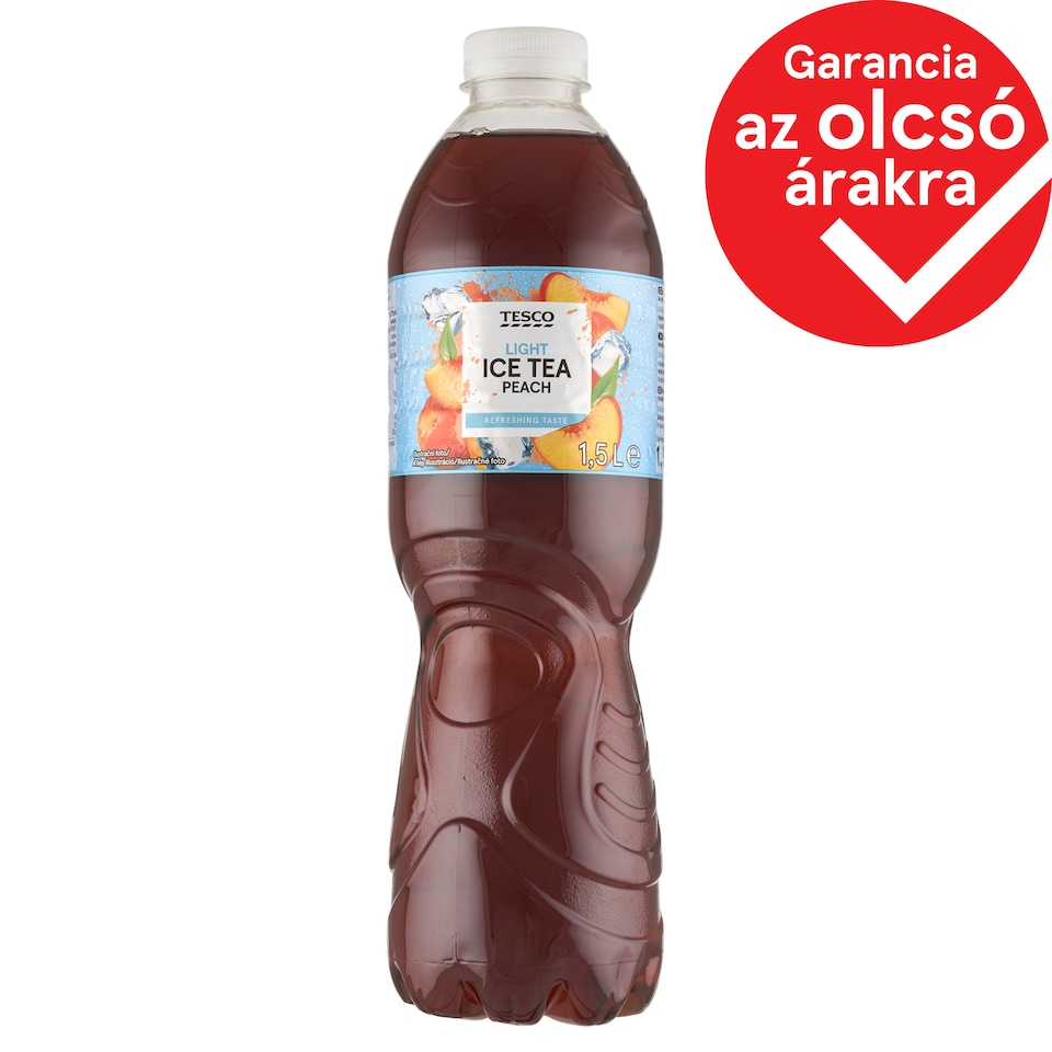 Tesco Light Ice Tea Peach 1,5 l