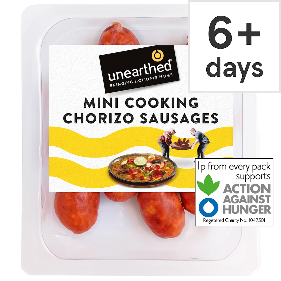 Unearthed Mini Cooking Chorizo Sausages 190g 