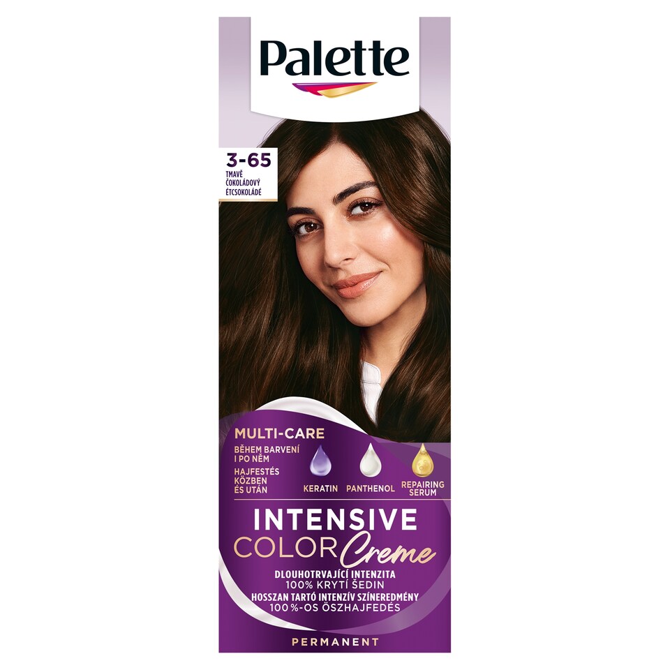 Obrázek 1 pro produkt Palette Intensive Color Creme barva na vlasy Tmavě čokoládový 3-65