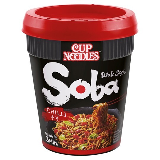 Nissin Soba Chilli Instant Noodles 92G Tesco Groceries