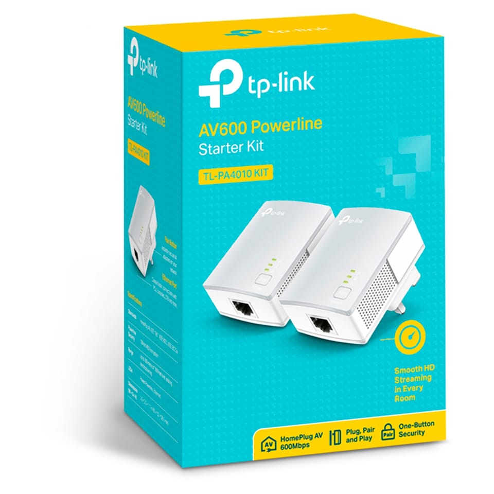 image 1 of Tp-Link 600Mbps Nano Powerline Kit Twin Pack