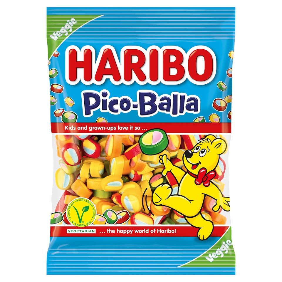 Haribo Pico-Balla Jelly Candies with Fruit Flavours 175 g