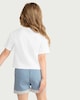 image 3 of F&F Girls 2-Piece Pure Cotton Seaside Set in Multi Blue