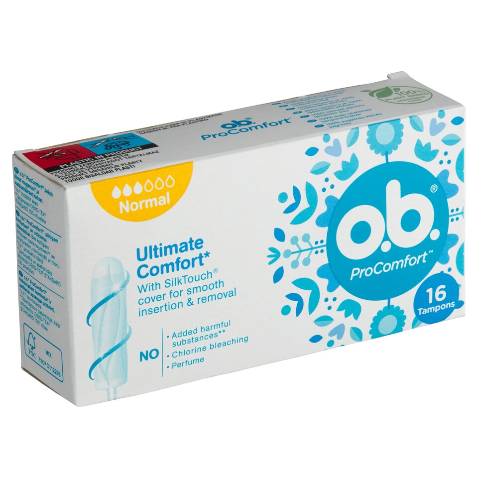 Obrázek 1 pro produkt O.B. ProComfort Normal tampony 16 ks