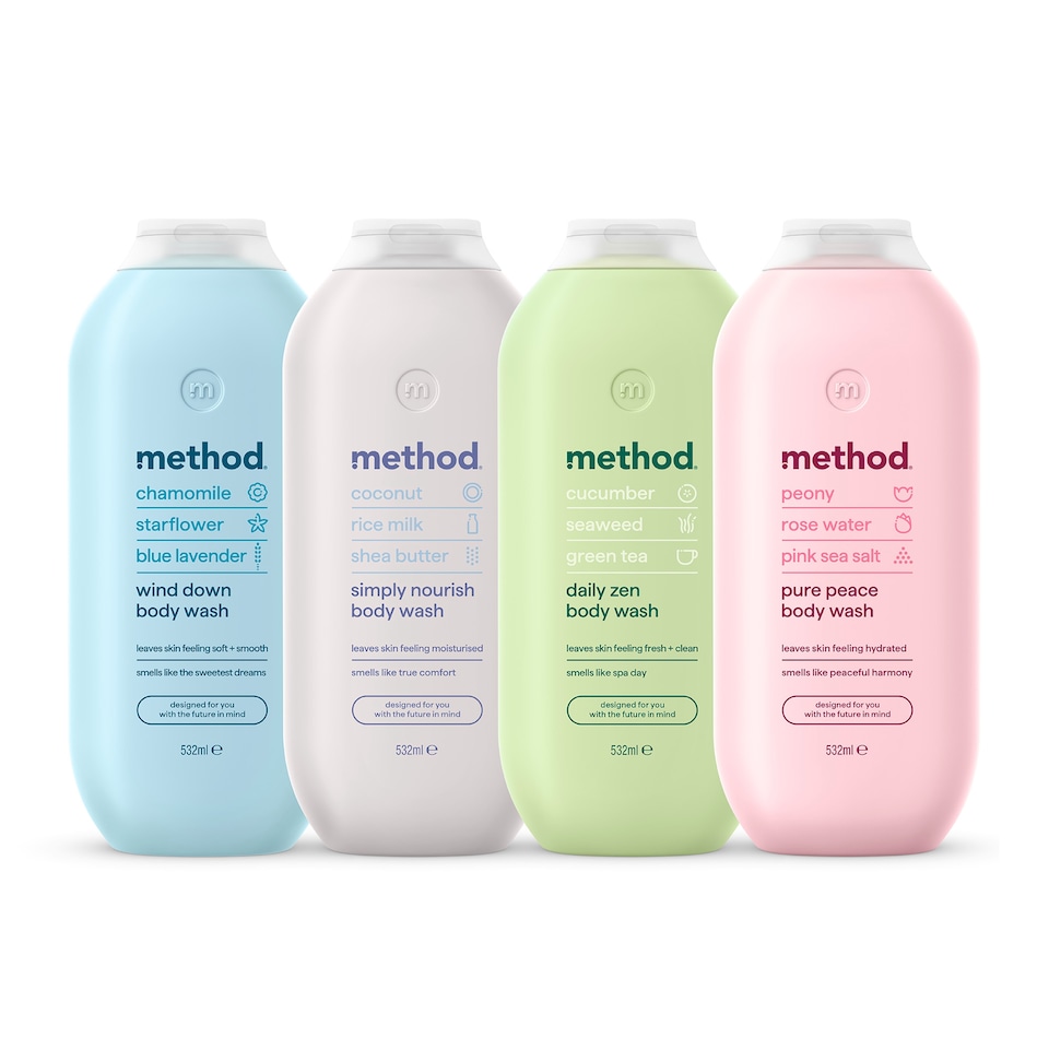image 1 of method body wash simply nourish 532ml