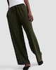 image 1 of F&F Wide Leg Drawstring Trousers in Olive