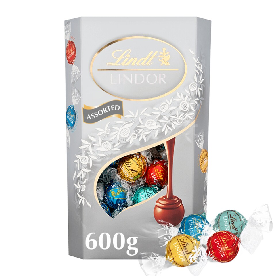image 1 of Lindt Lindor Silver 600g
