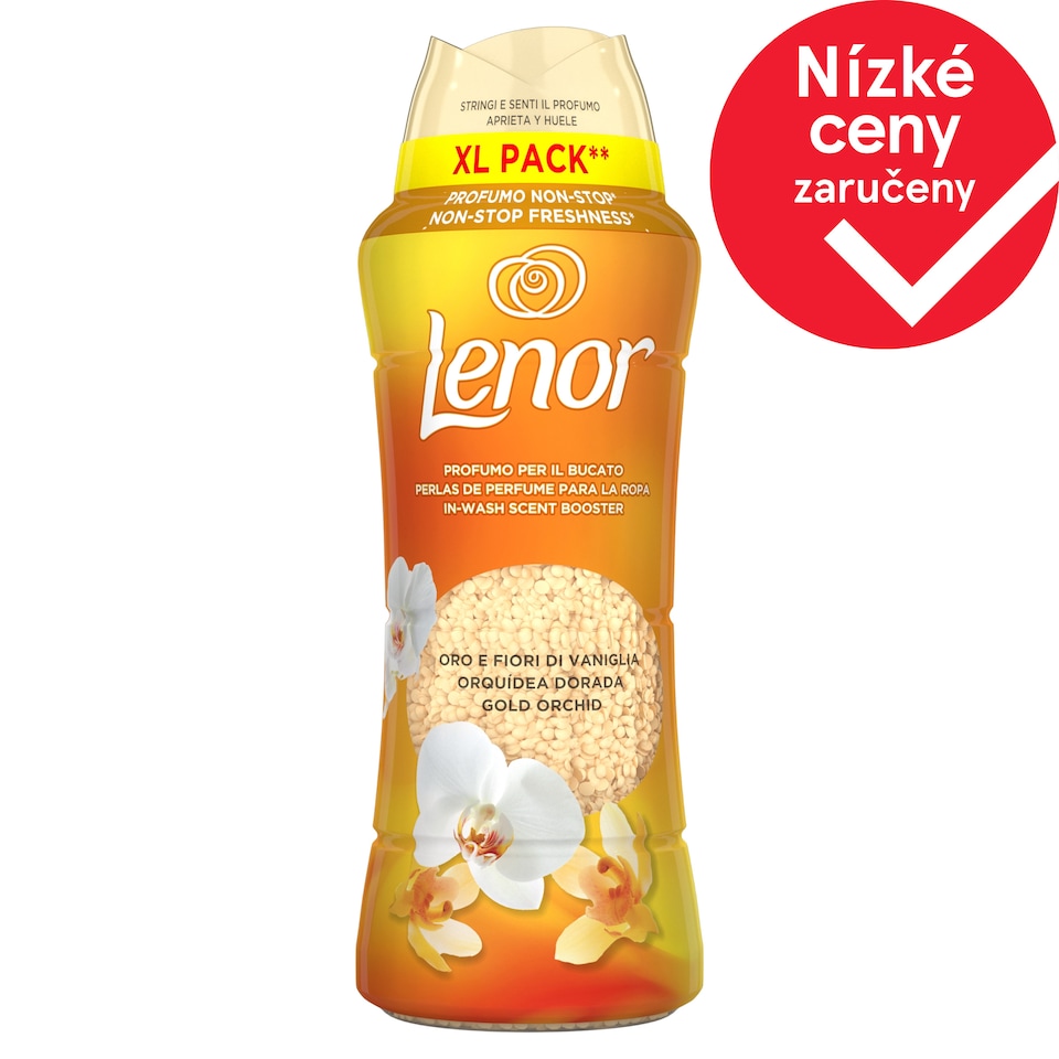 Obrázek 1 pro produkt Lenor Vonné Perličky 495gGold Orchid & Vanilla