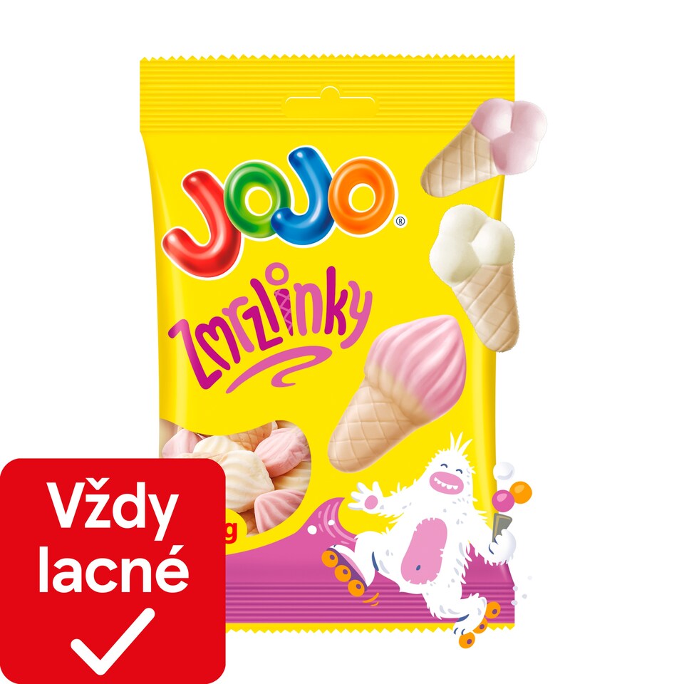 JOJO Ice Creams Fruit-Flavored Foam Jelly Candies 80 g