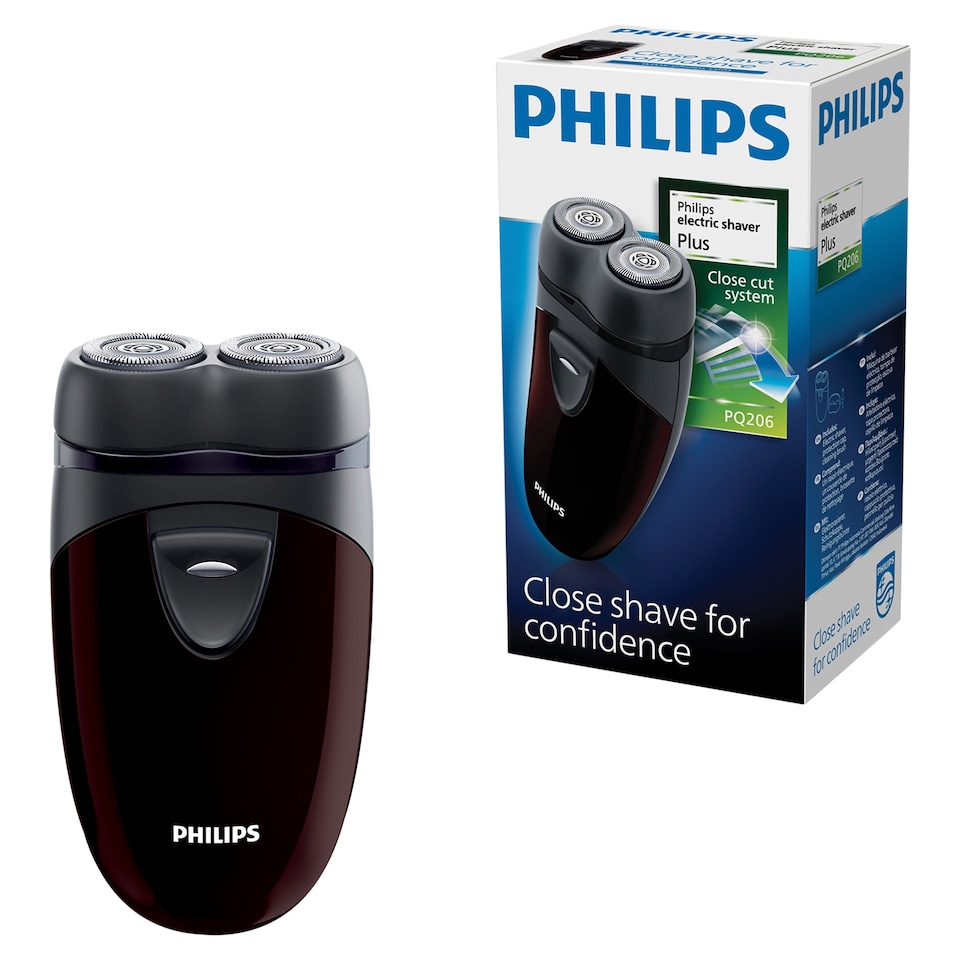 image 1 of Philips Men's Cordless Dry Travel Shaver- PQ206/18