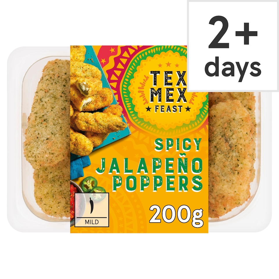 Tex Mex Feast Spicy Jalapeno Poppers 200g