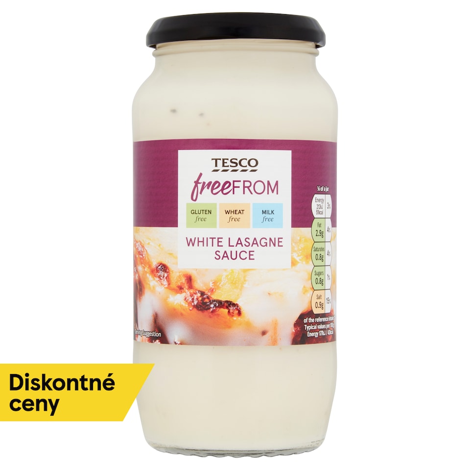 image 1 of Tesco Free From White Lasagne Sauce 480 g