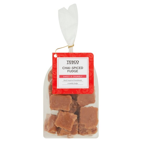 Tesco ChaiSpiced Fudge 275G Tesco Groceries