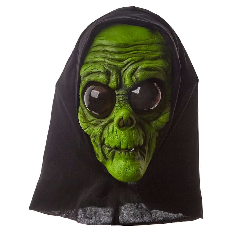 Tesco Hooded Alien Mask - Tesco Groceries