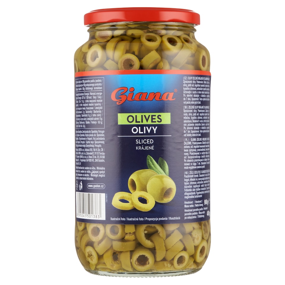image 1 of Giana Olives Sliced in Brine 900 g