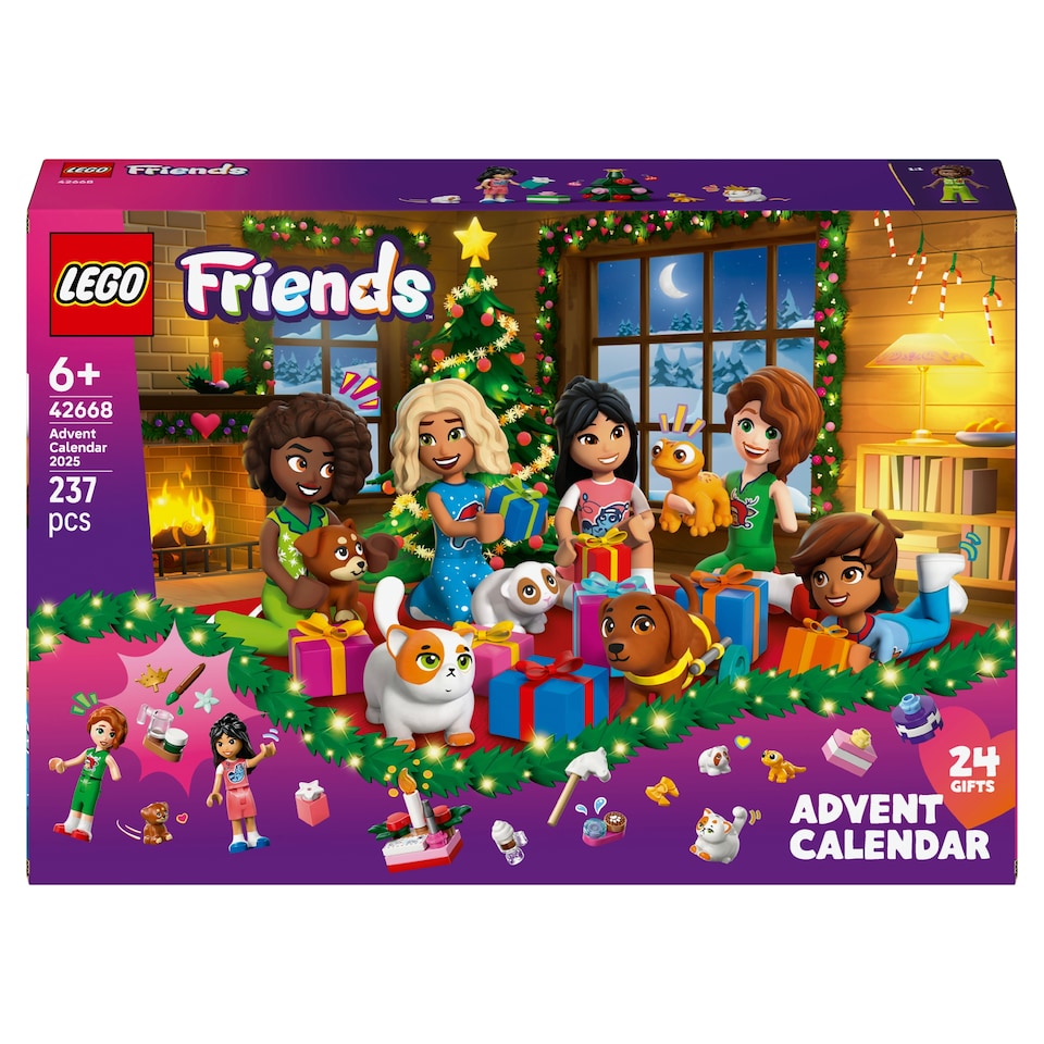 Obrázek 1 pro produkt LEGO Friends 42668 Adventní kalendář 2025