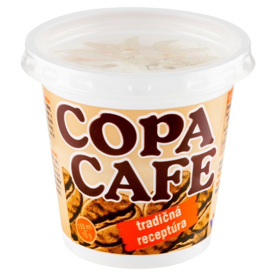 Copa Cafe Mrazený krém s rastlinným tukom s príchuťou kávy a cappuccina 78 g