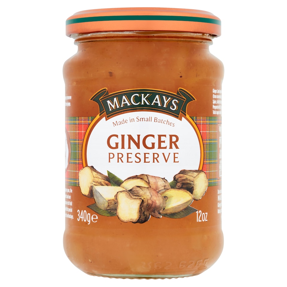 Mackays Spiced Ginger Preserve 340G