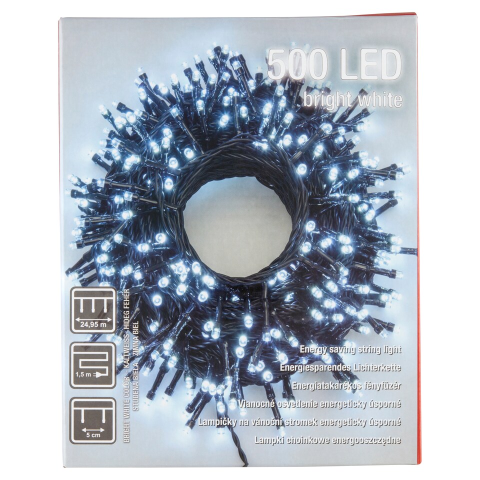 Snow Meister SM2009 500 LED Bright White String Light