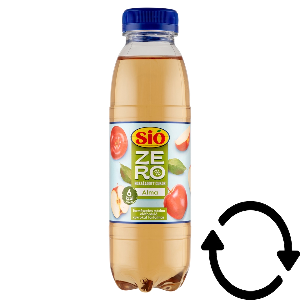 Sio Zero% Added Sugar Filtered Apple Fruit Drink 0,4 l