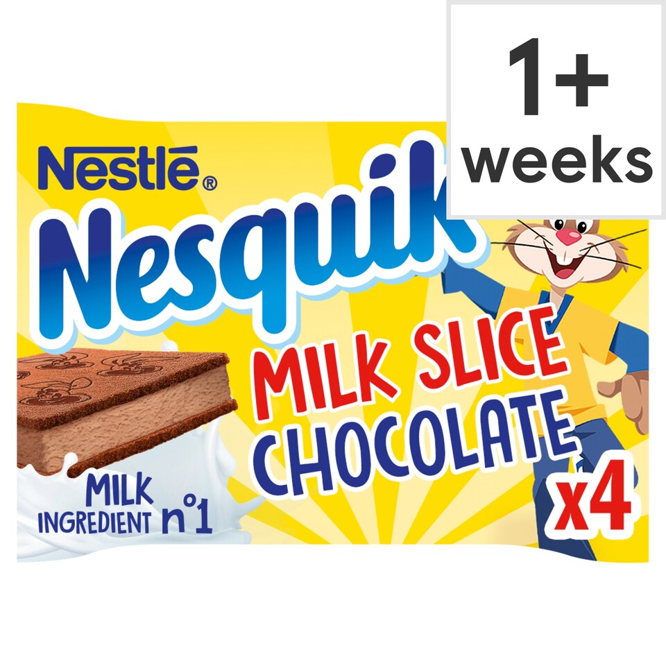Nestle Nesquik Milk Slice - Chocolate 4x26g