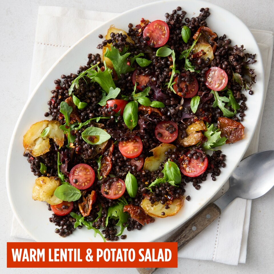 image 1 of Merchant Gourmet Beluga Lentils 250g