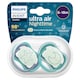 image 1 of Philips Avent Ultra Air Nighttime Soother 6-18 months 2 pack