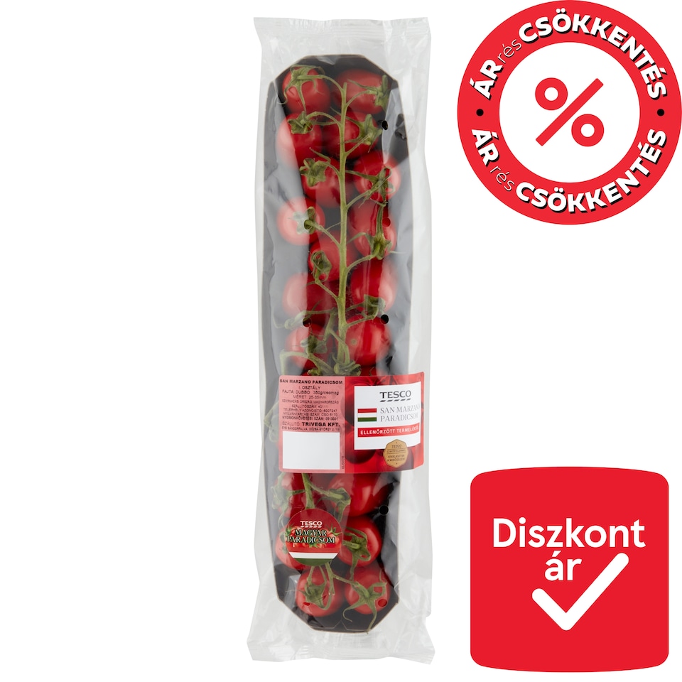 Tesco San Marzano paradicsom 350 g