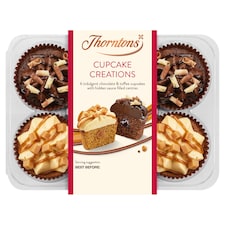 Thorntons Cupcake Creations Chocolate & Toffee 6 Pack