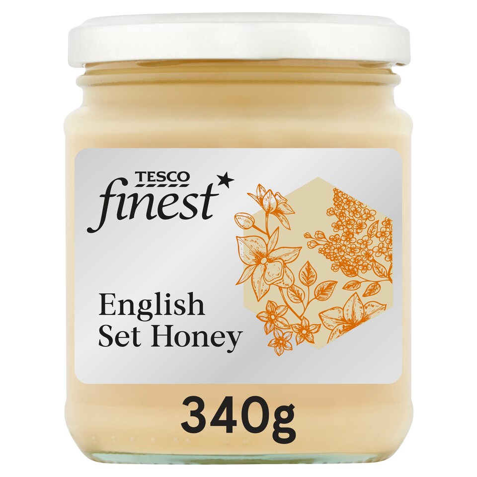 Tesco Finest English Set Honey 340G