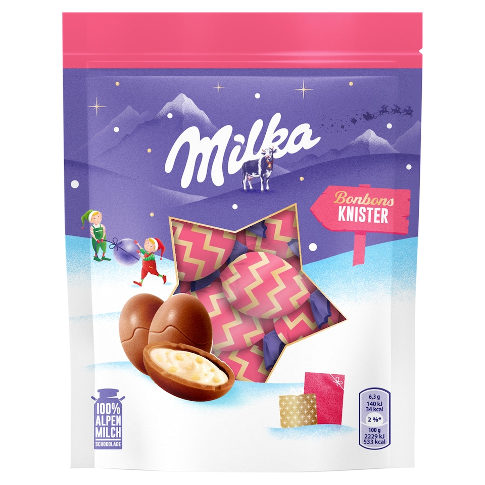 Milka Alpine Milk Chocolate with Milk-Cream Filling 86 g