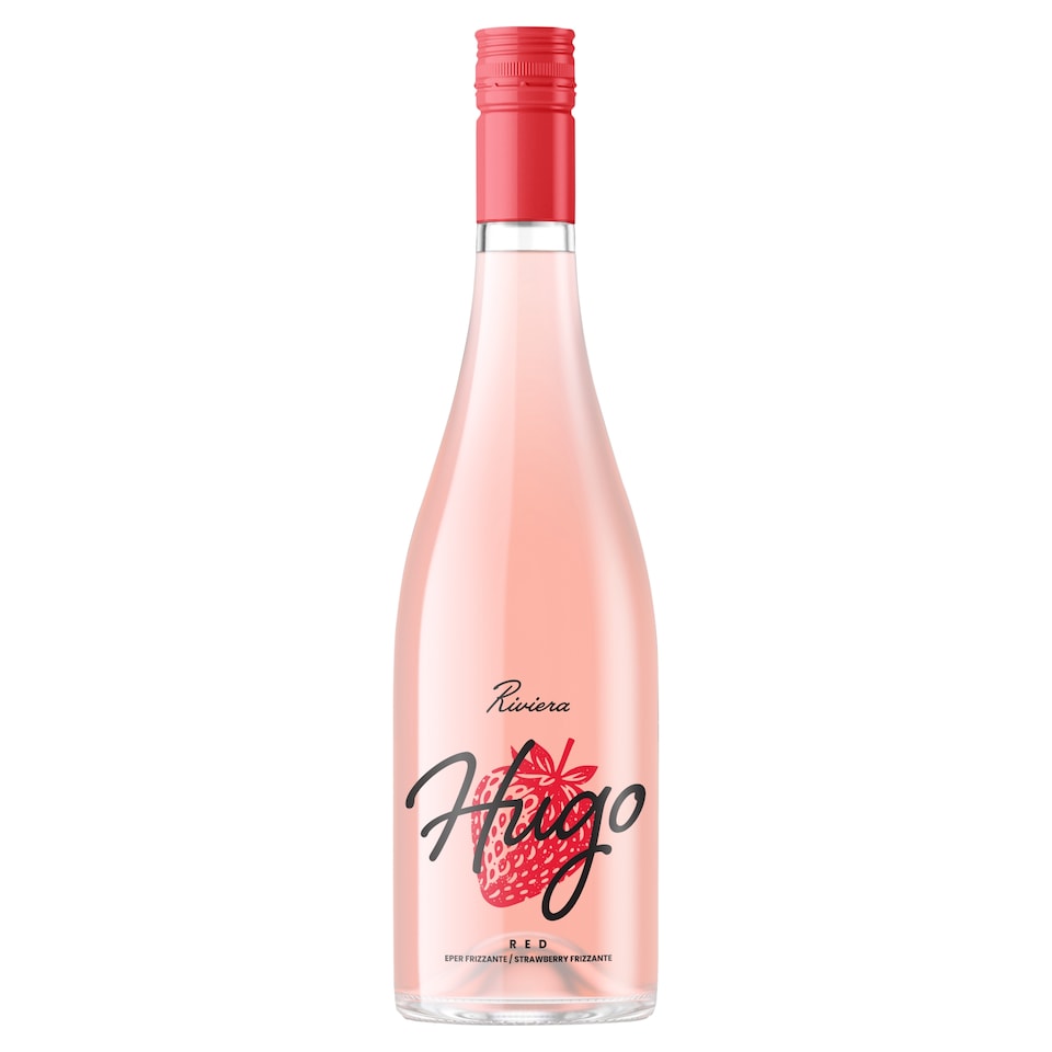 Hugo Riviera Frizzante Strawberry-Flavoured Wine-Based Cocktail 7% 0,75 l