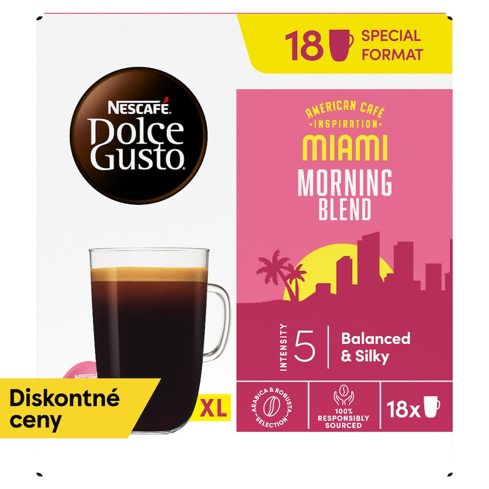 obrázok 1 z NESCAFÉ Dolce Gusto Grande Miami - káva v kapsulách - 18 ks
