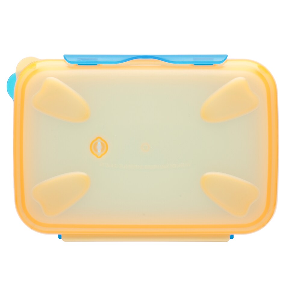 image 1 of Smash Orange/Blue Leakproof Lunchbox 1.1L