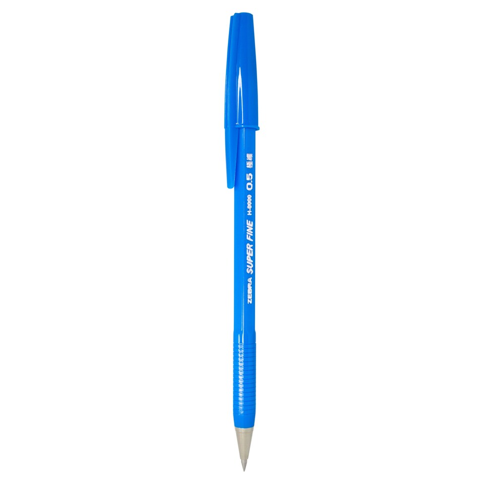 Zebra Super Fine H-8000 kék golyóstoll 1. kép