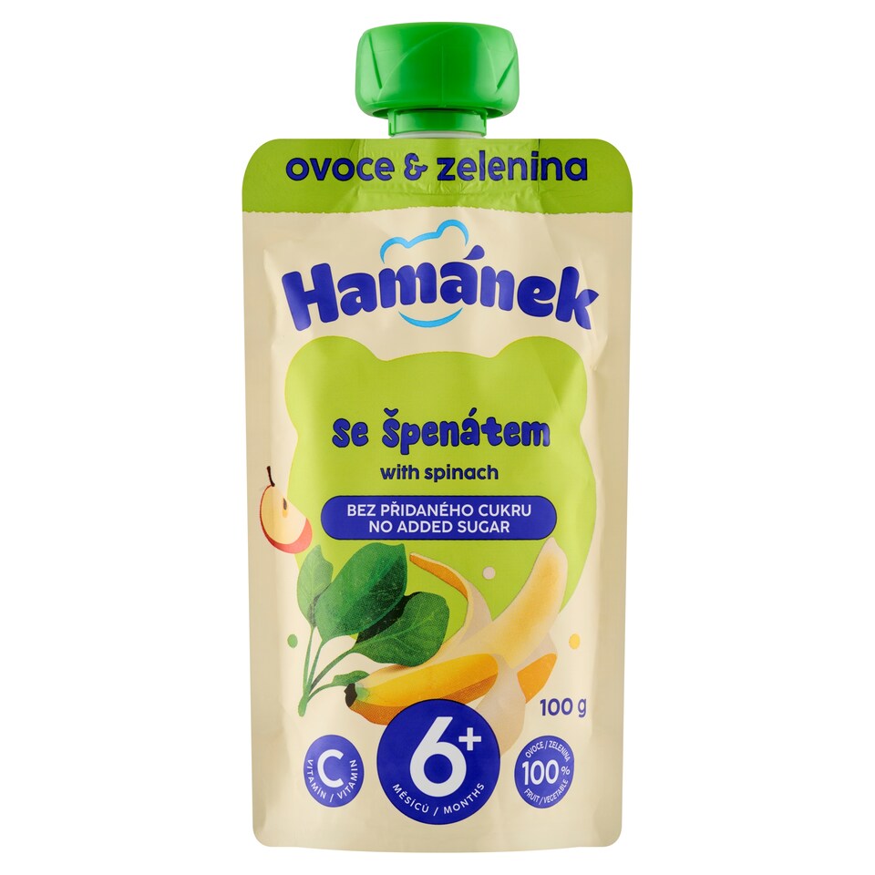 Obrázek 1 pro produkt Hamánek Se špenátem 100g