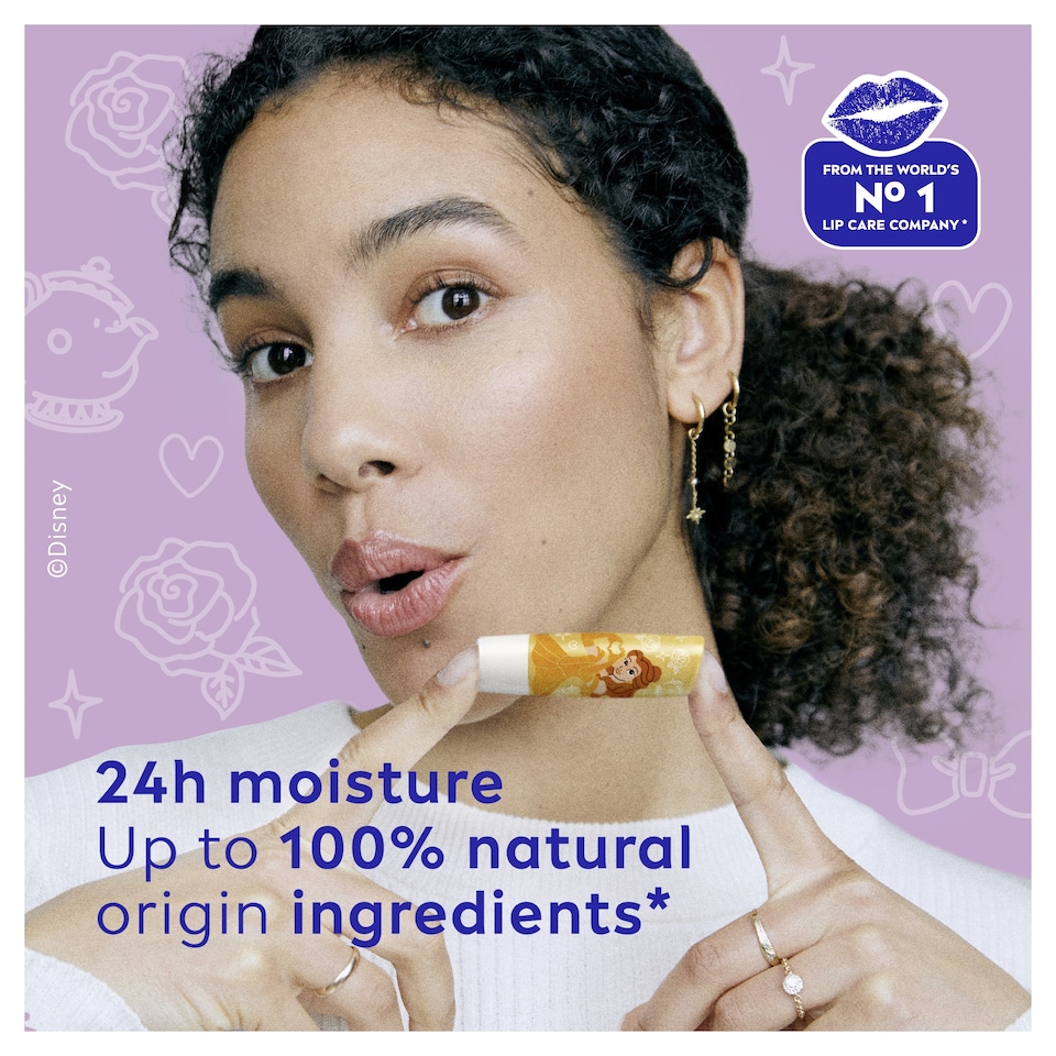 image 1 of NIVEA Disney Cinderella Vanilla Buttercream Lip Balm 4.8g