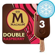 Magnum Double Raspberry Ice Cream Sticks 3x85ml