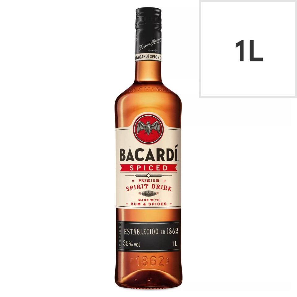 image 1 of Bacardi Spiced Rum 1L