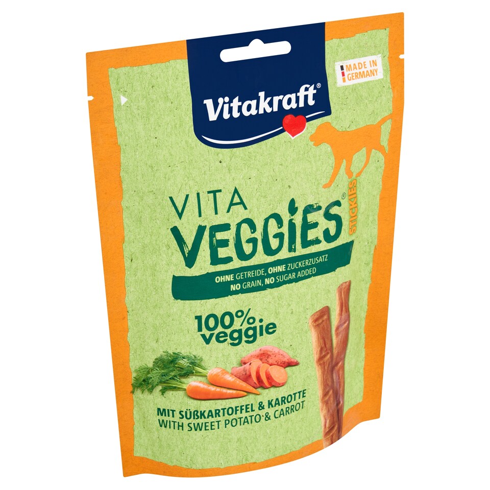 Vitakraft Vita Veggies Stickies with Sweet Potato & Carrot doplňkové krmivo pro psy 80g