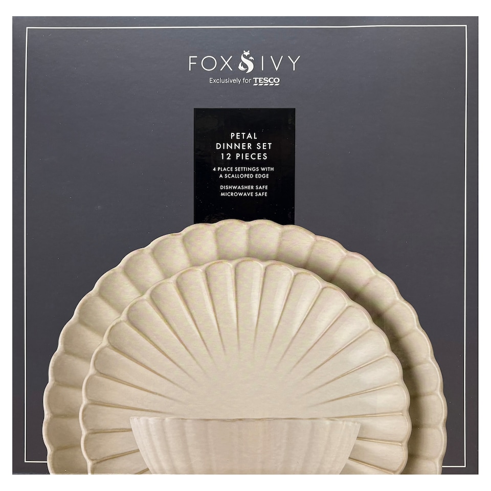 Obrázek 1 pro produkt Fox & Ivy Petal jídelní souprava 12 ks